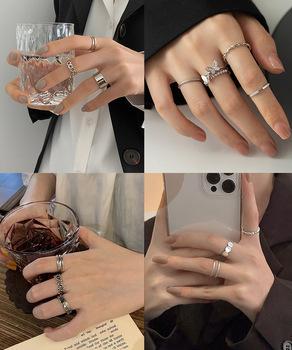 指輪リング シルバー マルチリングセット 送料無料 即日発送-7