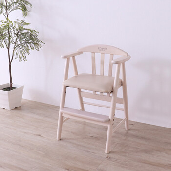 大人も座れるベビーチェア ホワイト 送料無料-5