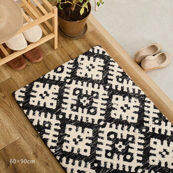 ラグ シェニールラグ ふっくら 厚手 滑り止め ダッタ 約130×190cm 送料無料-11