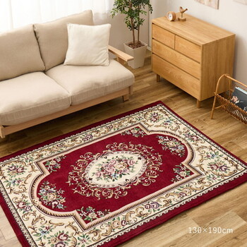 ラグ シェニールラグ 約130×190cm ふっくら 厚手 滑り止め ダミニ 約130×190cm 送料無料-9