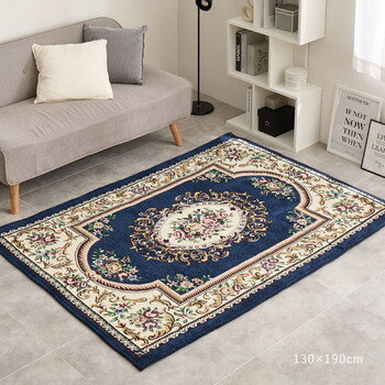 ラグ シェニールラグ 約130×190cm ふっくら 厚手 滑り止め ダミニ 約130×190cm 送料無料-11