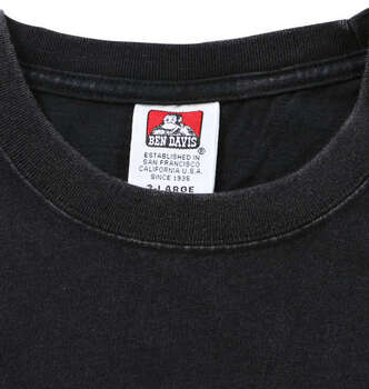 大きいサイズ BEN DAVIS バリアスモチーフヴィンテージ半袖Tシャツ 3L 4L 5L 6L ブラック ラッピング可 送料無料 即日発送-3