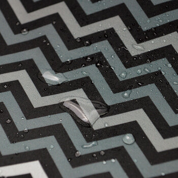 4輪シェブロン柄ショッピングカート ファスナー開閉タイプ 15 5044 送料無料-3