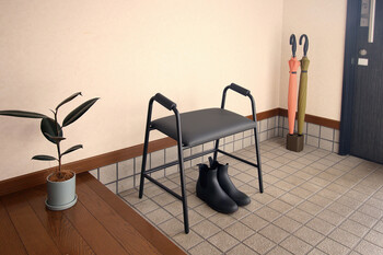 立ち上がりサポート玄関スツール シニア家具 ヨンマルナナマル 送料無料-7