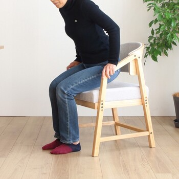 シニアに優しい木製チェア シニア家具 RSPDC1 送料無料-28