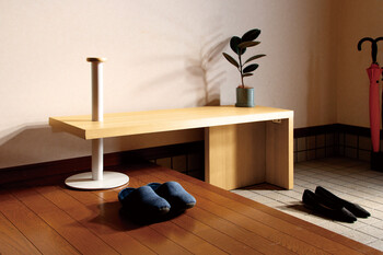 框のせ玄関ベンチ 幅115cmタイプ シニア家具 ヨンマルナナマル 送料無料-7