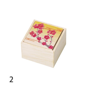 ファルカタ プチ蓋付小箱 吉祥来福 紅梅 梅結び 容器 日本製 10個セット 送料無料-3