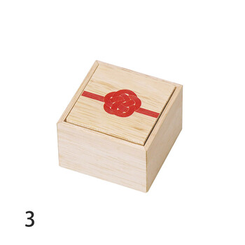 ファルカタ プチ蓋付小箱 吉祥来福 紅梅 梅結び 容器 日本製 10個セット 送料無料-6