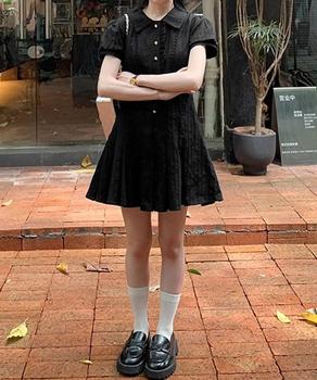 プリーツミニワンピース セットアップ春夏 送料無料 即日発送-6