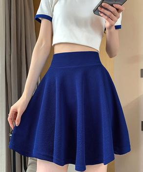 サーキュラースカート ウエストゴム 送料無料 即日発送-4