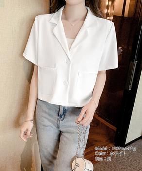 テーラードジャケット薄手サマージャケット 送料無料 即日発送-5