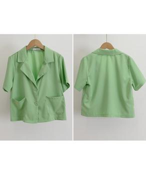 テーラードジャケット薄手サマージャケット 送料無料 即日発送-8