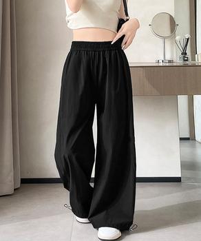 ワイドパンツ レディースストレートパンツ 送料無料 即日発送-2