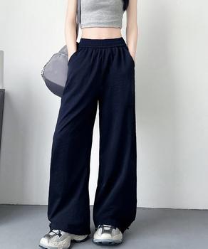 ワイドパンツ レディースストレートパンツ 送料無料 即日発送-6