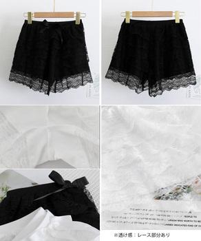 ティアードペチコートリボン付きペチパンツ 送料無料 即日発送-9
