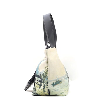 クラシックな名画が洗練されたトートバッグ A4対応 トートバッグ COOCO 送料無料 即日発送-17