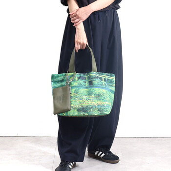 クラシックな名画が洗練されたトートバッグ A4対応 トートバッグ COOCO 送料無料 即日発送-27