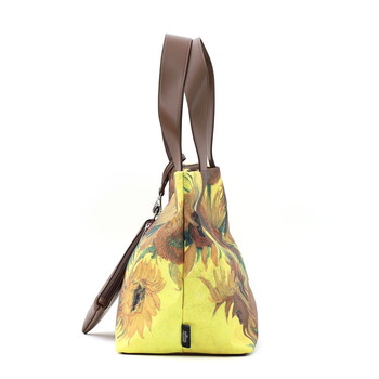 クラシックな名画が洗練されたトートバッグ A4対応 トートバッグ COOCO 送料無料 即日発送-5