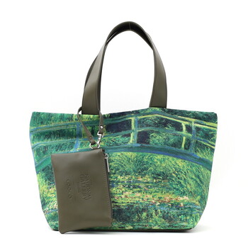 クラシックな名画が洗練されたトートバッグ A4対応 トートバッグ COOCO 送料無料 即日発送-8