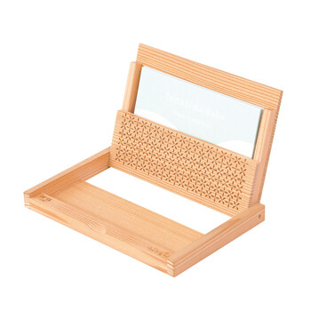 Business card holder typeC ステーショナリー 木製カードケース 日本製 ギフト 送料無料-2
