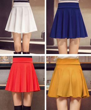 インナーパンツ付きミニスカートレディース 送料無料 即日発送-6