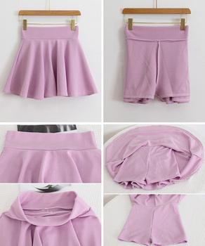 インナーパンツ付きミニスカートレディース 送料無料 即日発送-8