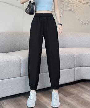 ジョガーパンツ ウエストゴム 春夏ズボン 送料無料 即日発送-2