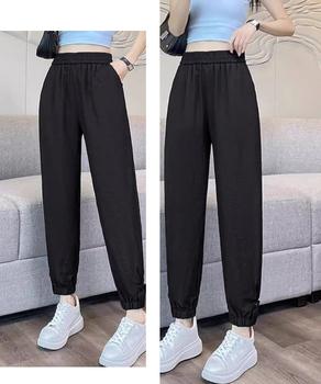 ジョガーパンツ ウエストゴム 春夏ズボン 送料無料 即日発送-3