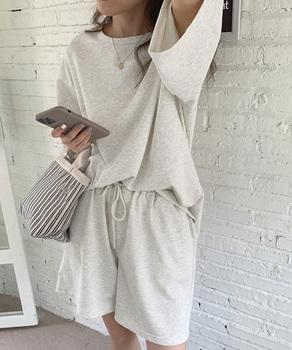 スウェットセットアップ レディース 夏服 送料無料 即日発送-3