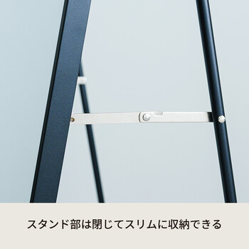 スタンドミラー ルーミー スクエア 幅50cm 鏡 姿見 全身 ゴールド 大型 ワイド インテリア 送料無料-25