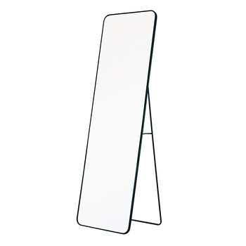 スタンドミラー ルーミー スクエア 幅50cm 鏡 姿見 全身 ゴールド 大型 ワイド インテリア 送料無料-27