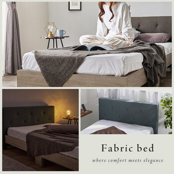 ファブリックベッドRB 1717BR 送料無料-3