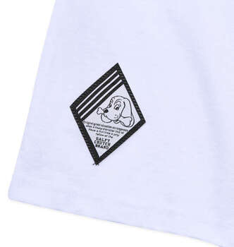 大きいサイズ GALFY スーパードッグ半袖Tシャツ 3L 4L 5L 6L ホワイト ラッピング可 送料無料 即日発送-4