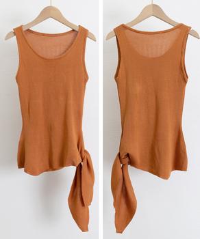 タンクトップ サイドスリット夏服 送料無料 即日発送-8