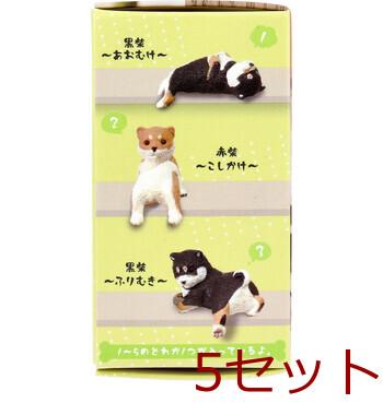 フィギュア ふちやすみ 柴犬 1個入 5セット 送料無料-3