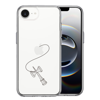 iPhone16e ケース クリア 剣玉２ けんだま スマホケース 側面ソフト 背面ハード ハイブリッド  送料無料-0