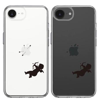 iPhone16e ケース クリア キューピット スマホケース 側面ソフト 背面ハード ハイブリッド  送料無料-1