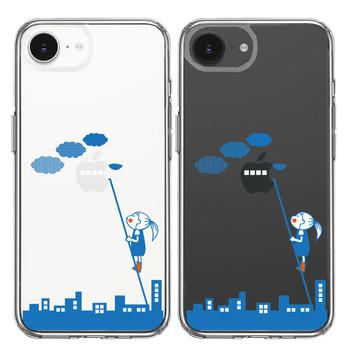 iPhone16e ケース クリア UFO スマホケース 側面ソフト 背面ハード ハイブリッド  送料無料-1