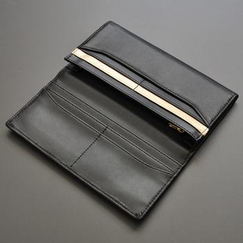 長財布 シープスキン紳士長財布 BZSQ 252 羊革長札入れ 3色展開 BEAMZSQUARE 送料無料-2