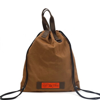 撥水ナップサック A4収納可能  COOCO orange tag 送料無料 即日発送-12