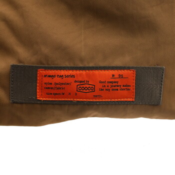 撥水ナップサック A4収納可能  COOCO orange tag 送料無料 即日発送-16