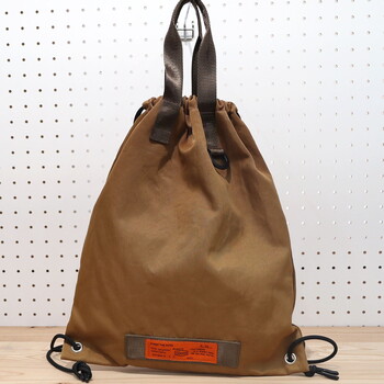 撥水ナップサック A4収納可能  COOCO orange tag 送料無料 即日発送-23