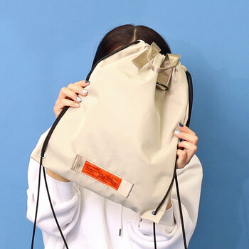 撥水ナップサック A4収納可能  COOCO orange tag 送料無料 即日発送-24