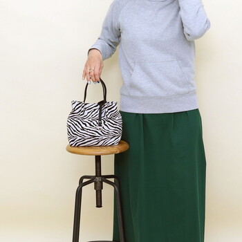 アニマル柄つまみハンドル2WAY トートバッグ ショルダーバッグ　 COOCO 送料無料 即日発送-23