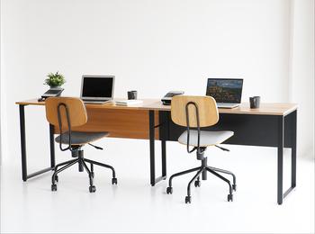 連結専用タイプのデスク　OFT 3854 Free Office Desk connect 送料無料 即日発送-9