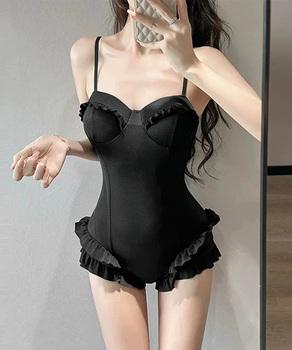 カバーアップトップス付き ワンピース水着 送料無料 即日発送-4