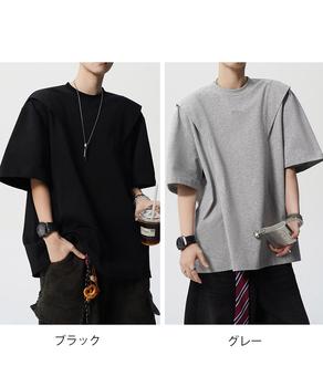 半袖 ワンポイントTシャツ メンズ 夏服 送料無料 即日発送-1