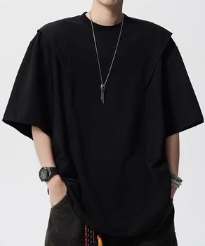 半袖 ワンポイントTシャツ メンズ 夏服 送料無料 即日発送-2