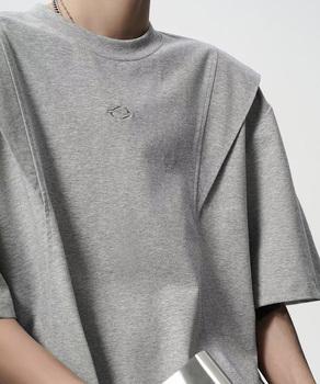 半袖 ワンポイントTシャツ メンズ 夏服 送料無料 即日発送-5