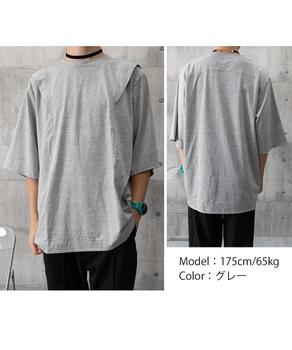 半袖 ワンポイントTシャツ メンズ 夏服 送料無料 即日発送-8